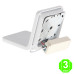 Aplique Plafón Pared Led Double White 10W [AL6110LM]