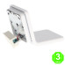 Aplique Plafón Pared Led Double White 10W [AL6110LM]