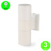 Aplique Pared TUBE White color Blanco IP54 [AL6196LM]