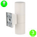 Aplique Pared TUBE White color Blanco IP54 [AL6196LM]