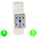 Aplique Pared TUBE White color Blanco IP54 [AL6196LM]