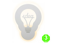 Aplique Plafón Led Bulb 22W Pared [AL6199LM]