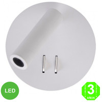 Aplique Led Hotel Orientable Color Blanco Pared [ALFP2745MB]