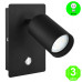 Aplique FP Color Blanco o Negro Orientable [ALFP2782MB]