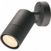 Aplique Pared 1 Foco LED 11W IP54 GU10 Grafito