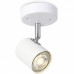 Aplique Pared Circular 1 foco Bombilla GU10 MR16 Color Blanco o Negro