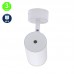 Plafón Aplique 1 Foco Orientable GU10 Blanco Mod. Country [ALLM4350]