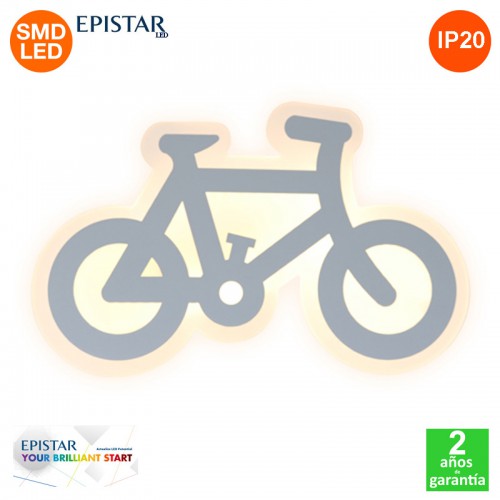 Aplique Plafón Led Bicyclye 36W IP20 2500Lm Epistar