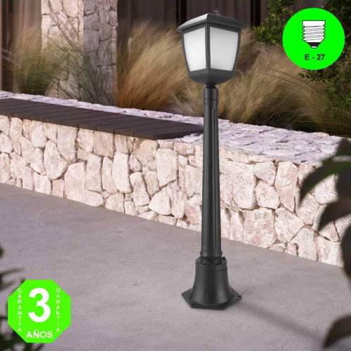 Aplique Baliza Suelo HOUSE PLUS color Negro IP44 [AL7420LM]