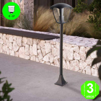 Aplique Baliza Suelo RONSE PLUS color Negro IP44 [AL7428LM]