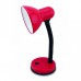 Flexo Sobremesa 1 x E27 Color Rojo, Blanco, Negro brazo Flexible