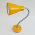 Flexo Pared 1 x E14 Color Lila - Malva, Mango - Pistacho brazo Flexible
