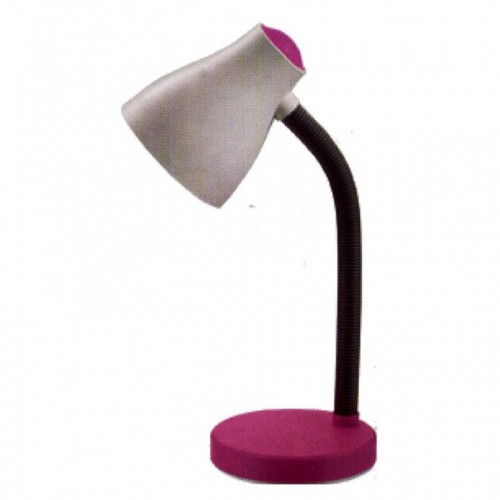 Flexo Sobremesa 1 x E27 Color Fucsia brazo Flexible