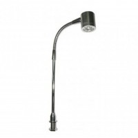 Flexo Micro Foco LED 3W semi empotrable Color Aluminio Satinado