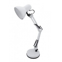 Flexo Sobremesa Articulado 1 x E27 Color Blanco (sin bombilla)