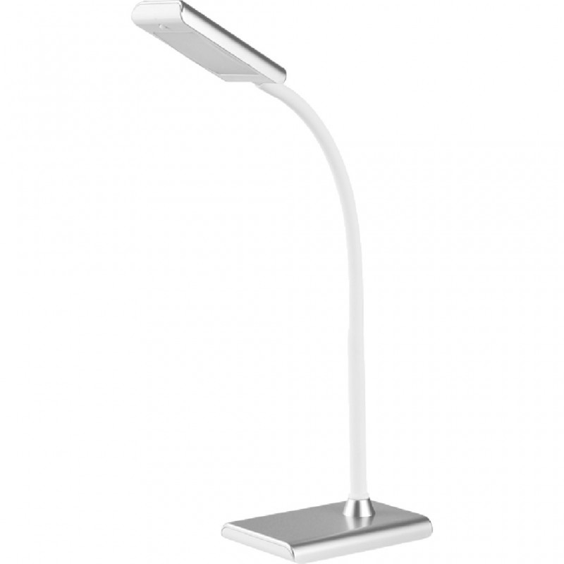 Flexo Sobremesa LED 7W 4000°K Color Blanco Plata