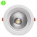 Foco Downlight LED AntiDeslumbrante COB UGR19 15W 1500Lm [HO-DL-AD-COB-15W]