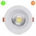 Foco Downlight LED Anti-Deslumbrante COB 7W 700Lm ØCorte 80mm 30.000h [HO-DL-AD-COB-7W]