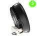 Foco Downlight LED CCT Luxtar 50W Black Antideslumbrante [AL4249GA]