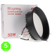 Foco Downlight LED CCT Luxtar 50W Black Antideslumbrante [AL4249GA]
