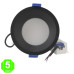 Foco Downlight LED CCT 15W Luxtar Black [AL4257GA]