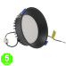 Foco Downlight LED CCT Luxtar 30W Black Antideslumbrante [AL4258GA]