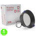 Foco Downlight LED CCT Luxtar 30W Black Antideslumbrante [AL4258GA]