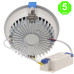 Foco Downlight LED Luxtar 30W White Antideslumbrante [AL4262GA] 