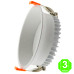 Foco Downlight Led LUXTAR 30W UGR19 Antideslumbrante [AL4262LM]
