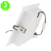 Foco Downlight LED CCT 30W White Square Antideslumbrante [AL4269LM]