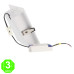 Foco Downlight LED CCT 30W White Square Antideslumbrante [AL4269LM]