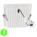 Foco Downlight LED CCT 30W White Square Antideslumbrante [AL4269LM]