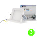 Foco Downlight LED CCT 30W White Square Antideslumbrante [AL4269LM]