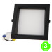 Foco Downlight LED CCT 30W Black Square Antideslumbrante [AL4270LM] 
