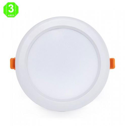 Foco Downlight LED Circular IP65 Baños Cocinas Exteriores 24W [SL-DLFS06-24W]