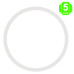 Foco Downlight LED 25W Dali Circular IP44 Serie DL [AL825DL-Dali]