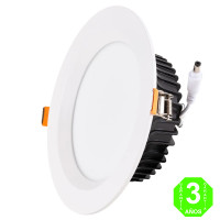 Foco Downlight LED Baños Cocinas Exteriores 24W [SLDLFS06-24W]