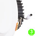 Foco Downlight LED Baños Cocinas Exteriores 24W [SLDLFS06-24W]