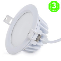 Foco Downlight LED Exteriores baños Cocinas 15W IP65 [SLDLFS03-15W]