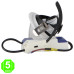 Foco Downlight Led Cob CCT Track Circular 10W Blanco UGR 19 Orientable [AL4136GA]