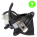 Foco Downlight Led Cob CCT Track Circular 10W Negro UGR 19 Orientable [AL4137GA]