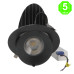 Foco Downlight Led CCT Orientable TRACK Black 30W [AL4141GA]