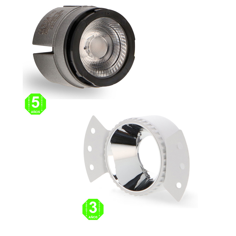 Kit Foco Modulo Arumled COB 7W Aro Integración Manu Driver Lifud [AL43014333LM]
