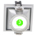 Kit Foco Módulo Arumled COB Aro Loau Driver Lifud 7W [AL43014334LM]