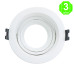 Kit Foco Módulo Arumled COB 7W Aro Orientable Hopaka Driver Lifud [AL43014336LM]