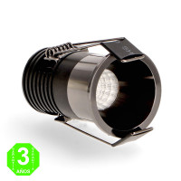 Foco Downlight LED CCT Deep Negro Cromo 5W [AL4311LM]