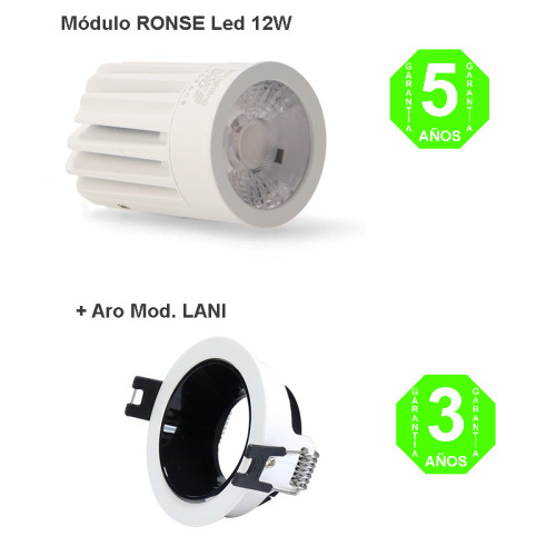 Kit Aro Lani Foco Módulo Led Ronse 12W Driver Lifud [AL44194331GA]