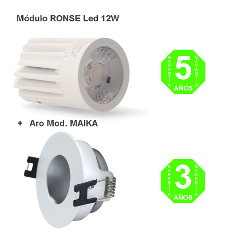 Kit Aro Maika Foco Módulo Led Ronse 12W Driver Lifud [AL44194332GA] 