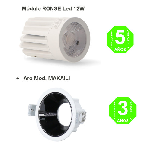 Kit Aro Makaili Foco Módulo Led Ronse 12W Driver Lifud [AL44194335GA]