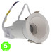 Foco Downlight LED Orientable CCT Cobve Blanco 7W [AL4431GA]